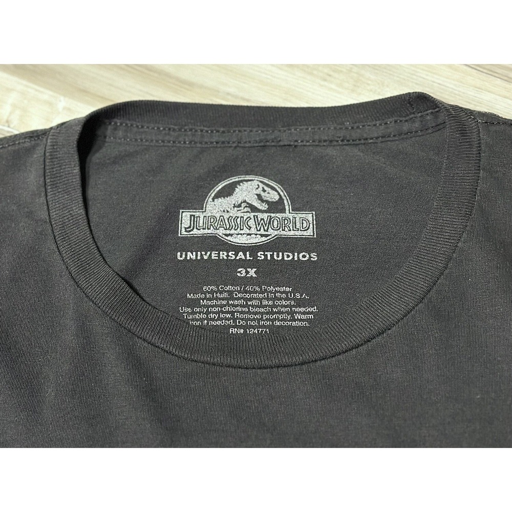 Universal Studios Orlando Resort Jurassic World Velocicoaster Shirt Size 3XL - Picture 6 of 7